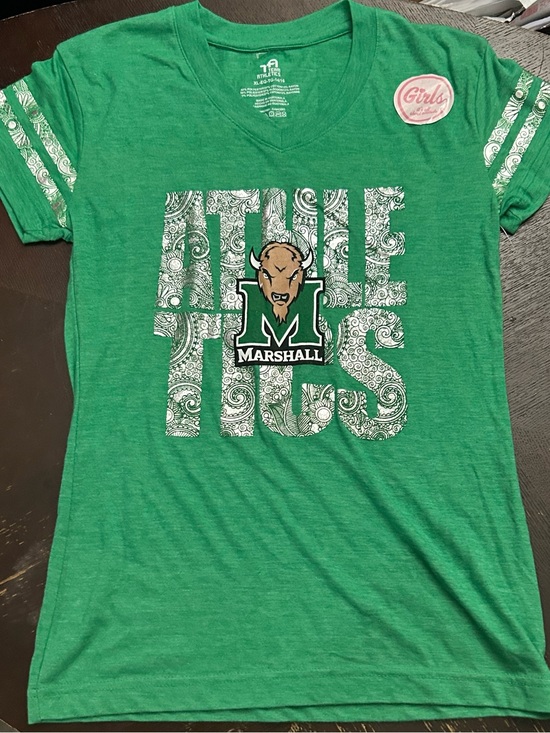 The Unbranded Brand Other - Marshall Green Girls' Short Sleeve Athletic Tee